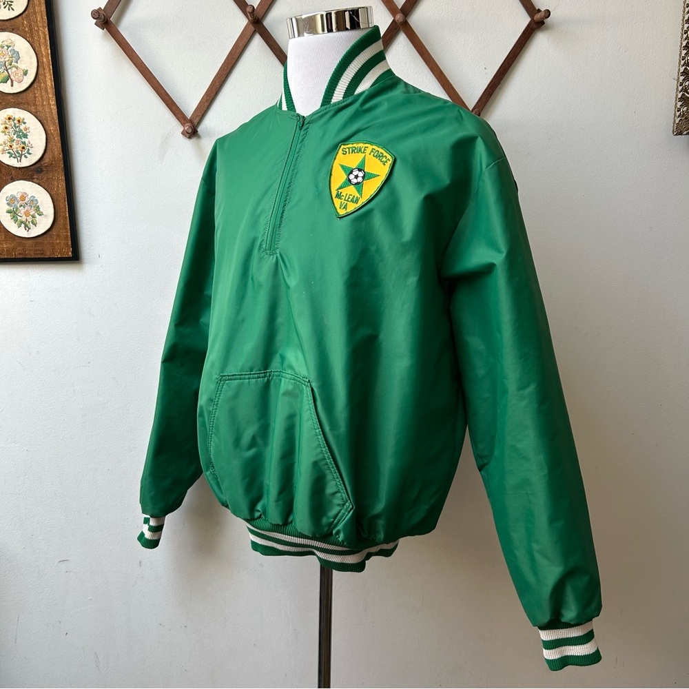 Vintage Soccer Coach McLean VA Strike Force Windbreaker Jacket - Picture 12 of 13